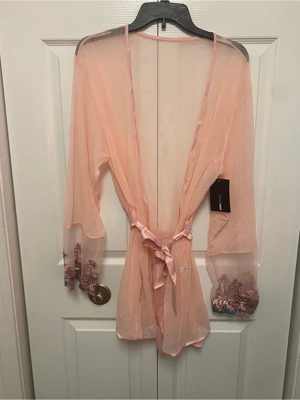 Fashion Nova Pink Robe
